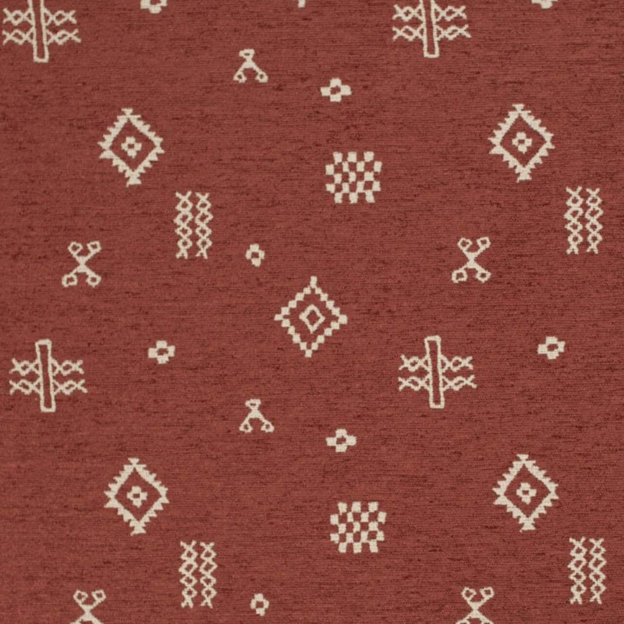 Upholstery Fabric - Red & Burgundy Abstract & Geometric,Global,Southwestern Upholstery Fabric 54 Inches"